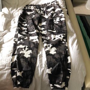 BRAND NEW camo print pants from Charlotte Russe